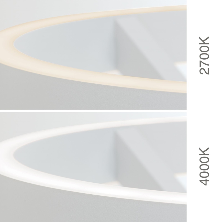 Dæmpbar LED-gulvlampe KOLK LED/40W/230V 2700/4000K hvid