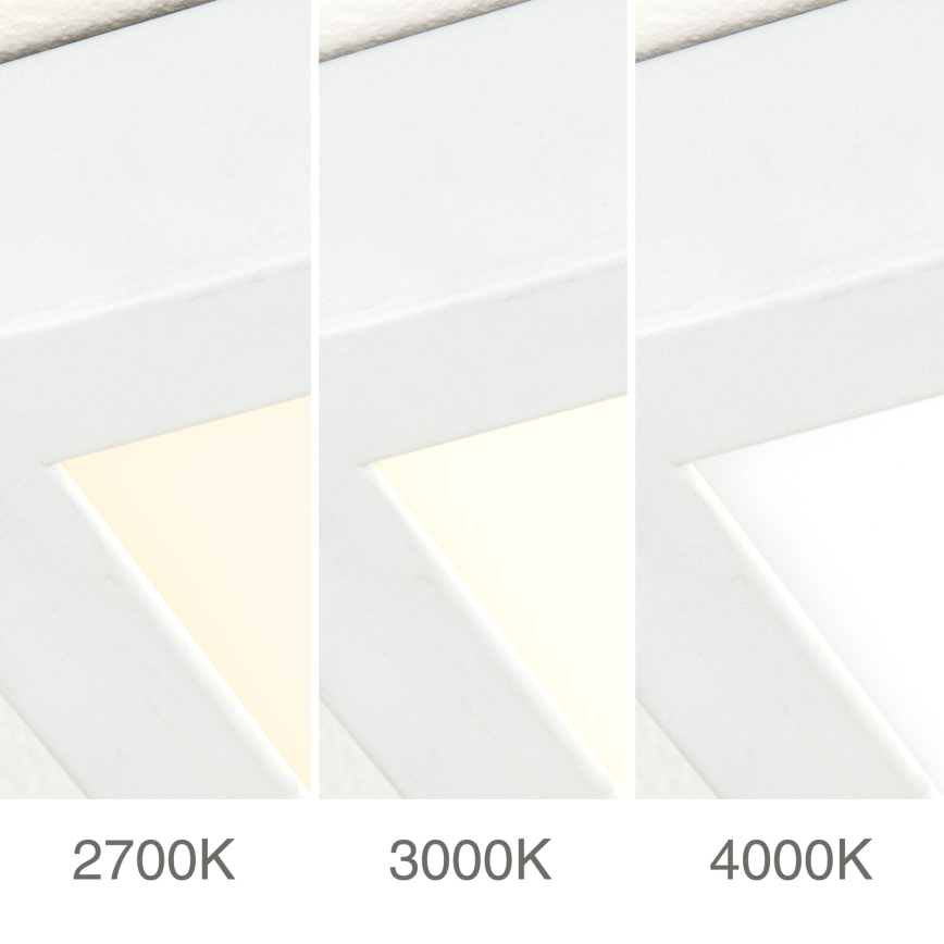 LED Dæmpbar loftlampe DISC LED/30W/230V 2700/3000/4000K 39x39 cm hvid