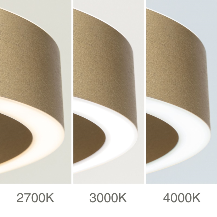 Orion - LED-dæmpbar pendel på wire KOLK LED/60W/230V 2700/3000/4000K Ø 60 cm guld