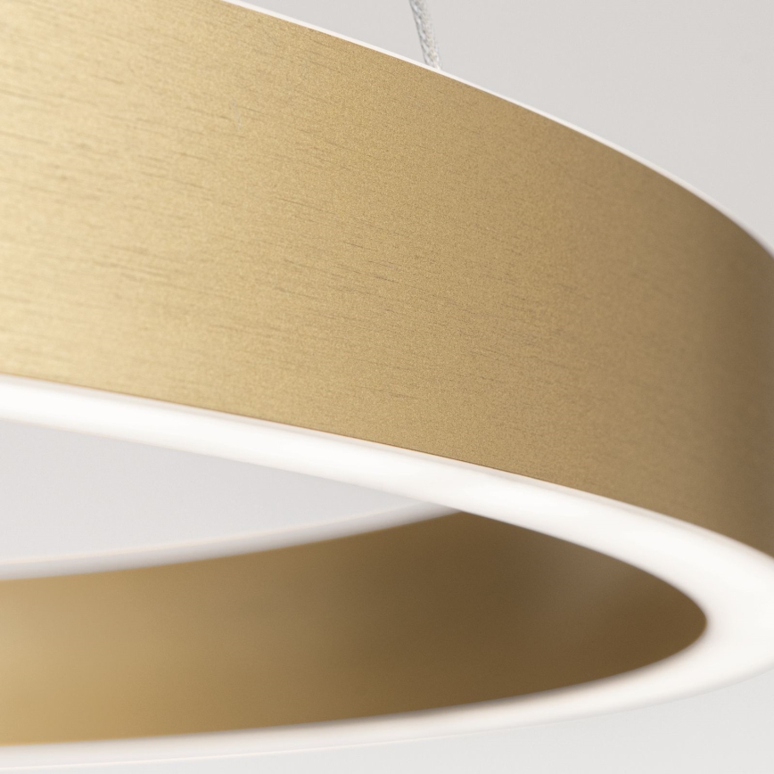 Orion - LED-dæmpbar pendel på wire KOLK LED/60W/230V 2700/3000/4000K Ø 60 cm guld