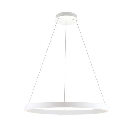 Dæmpbar LED-pendel på wire KOLK LED/80W/230V 2700/3000/4000K Ø 80 cm, hvid