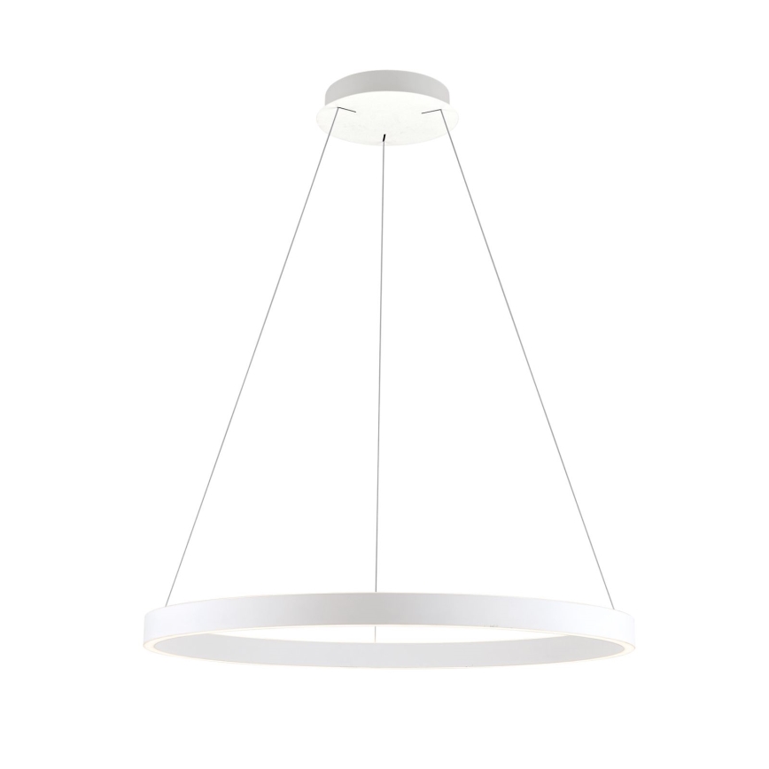 Dæmpbar LED-pendel på wire KOLK LED/80W/230V 2700/3000/4000K Ø 80 cm, hvid
