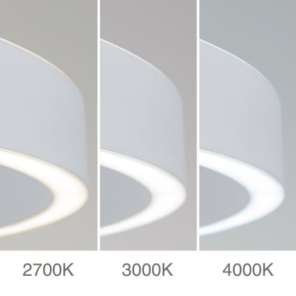 Dæmpbar LED-pendel på wire KOLK LED/80W/230V 2700/3000/4000K Ø 80 cm, hvid