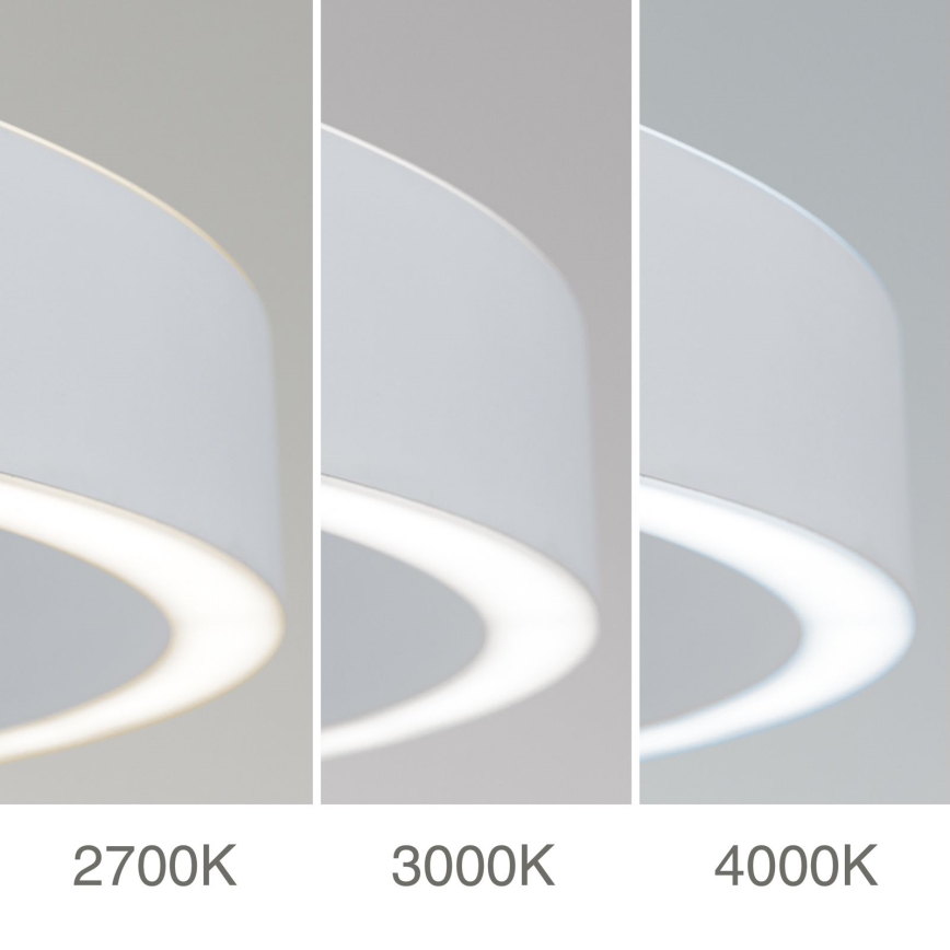Dæmpbar LED-pendel på wire KOLK LED/80W/230V 2700/3000/4000K Ø 80 cm, hvid
