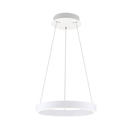 Orion - Dæmpbar LED-pendel på wire KOLK LED/40W/230V 2700/3000/4000K Ø 40 cm hvid