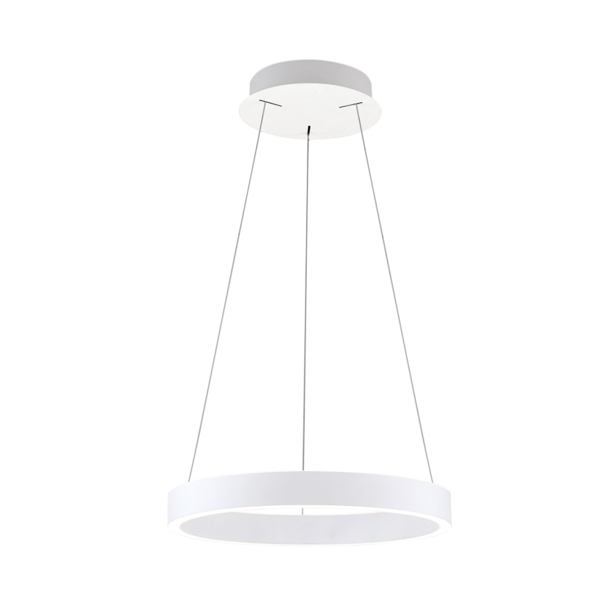 Orion - Dæmpbar LED-pendel på wire KOLK LED/40W/230V 2700/3000/4000K Ø 40 cm hvid