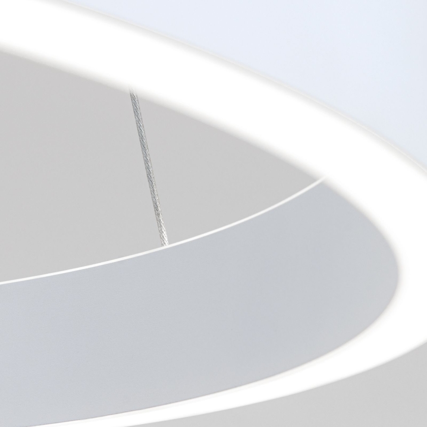 Orion - Dæmpbar LED-pendel på wire KOLK LED/40W/230V 2700/3000/4000K Ø 40 cm hvid