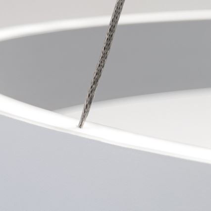 Orion - Dæmpbar LED-pendel på wire KOLK LED/40W/230V 2700/3000/4000K Ø 40 cm hvid