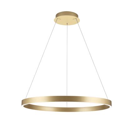 Orion - dæmpbar LED-pendel på wire KOLK LED/80W/230V 2700/3000/4000K Ø 80 cm, guld
