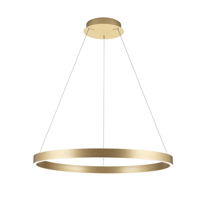 Orion - dæmpbar LED-pendel på wire KOLK LED/80W/230V 2700/3000/4000K Ø 80 cm, guld
