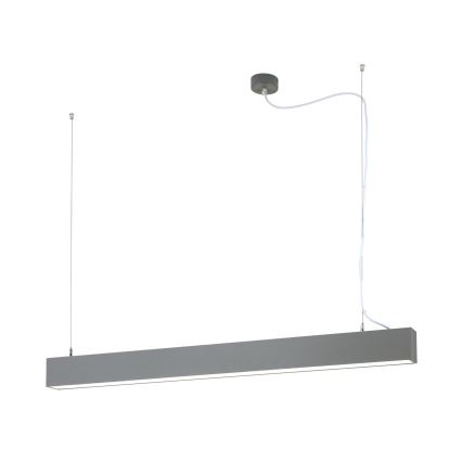 LED loft-/pendelarmatur 2-i-1 PALKKI LED/38W/230V 3000/4000/5000K grå