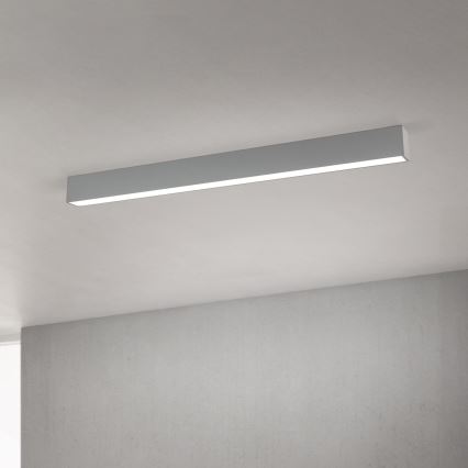 LED loft-/pendelarmatur 2-i-1 PALKKI LED/38W/230V 3000/4000/5000K grå