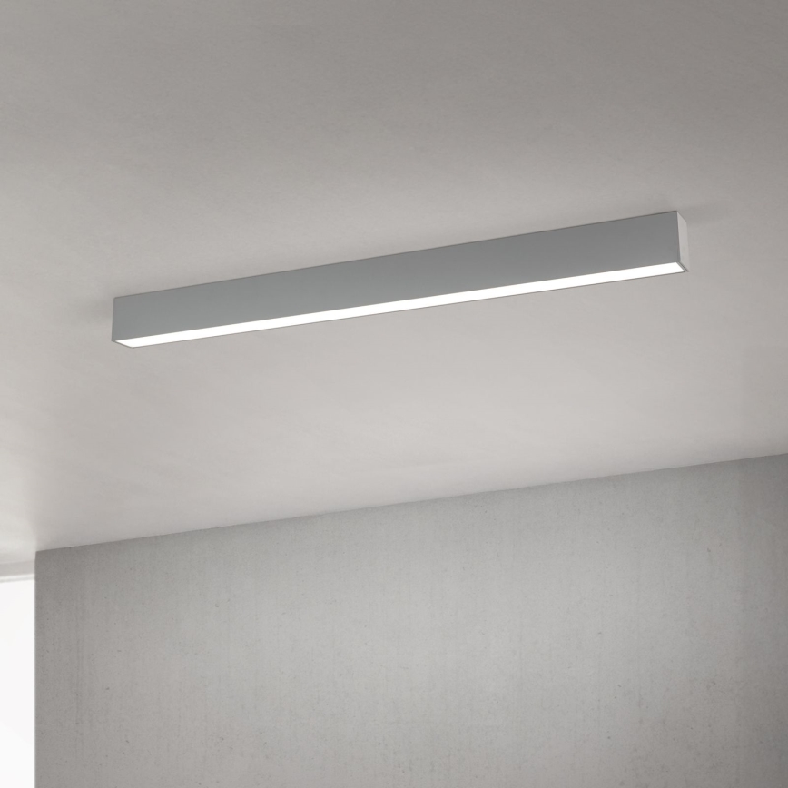 LED loft-/pendelarmatur 2-i-1 PALKKI LED/38W/230V 3000/4000/5000K grå