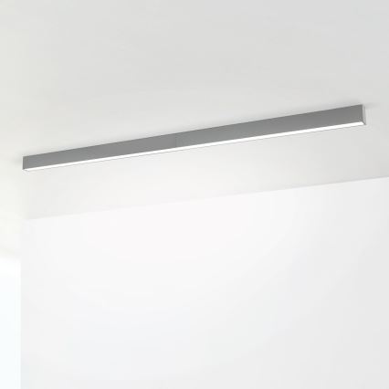 LED loft-/pendelarmatur 2-i-1 PALKKI LED/38W/230V 3000/4000/5000K grå
