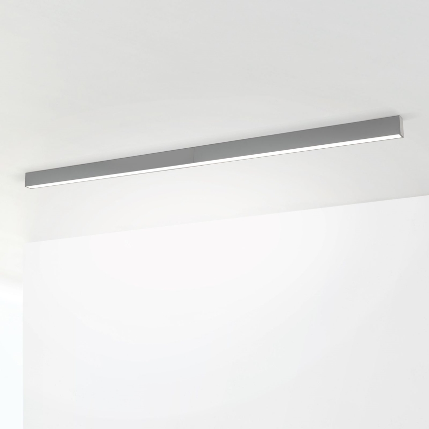 LED loft-/pendelarmatur 2-i-1 PALKKI LED/38W/230V 3000/4000/5000K grå