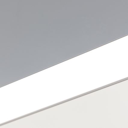 LED loft-/pendelarmatur 2-i-1 PALKKI LED/38W/230V 3000/4000/5000K grå