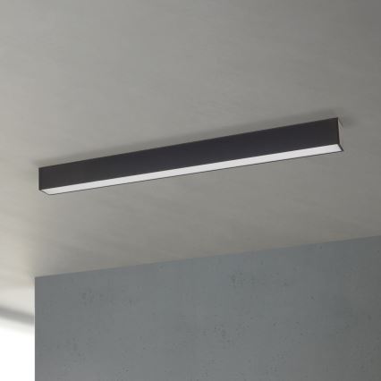 LED loft-/pendelarmatur 2-i-1 PALKKI LED/38W/230V 3000/4000/5000K sort