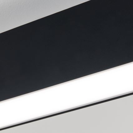 LED loft-/pendelarmatur 2-i-1 PALKKI LED/38W/230V 3000/4000/5000K sort