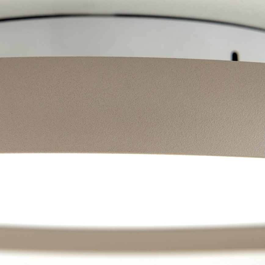 LED loftlampe KANT LED/30W/230V 2700/3000/4000K Ø 40 cm beige
