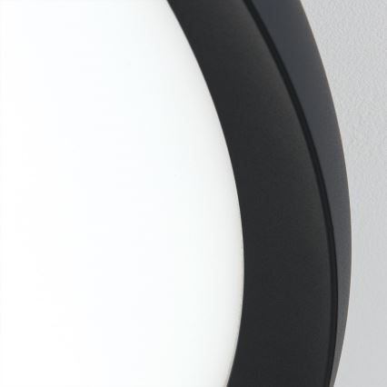 LED loftlampe KANT LED/50W/230V 2700/3000/4000K Ø 60 cm sort