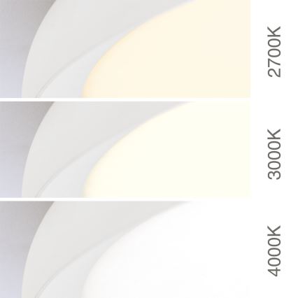 LED loftlampe KANT LED/66W/230V 2700/3000/4000K Ø 80 cm hvid