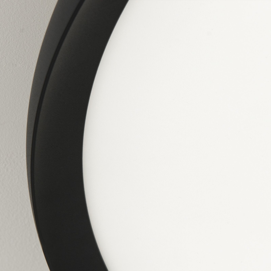 LED-loftlampe KANT LED/66W/230V 2700/3000/4000K Ø 80 cm sort