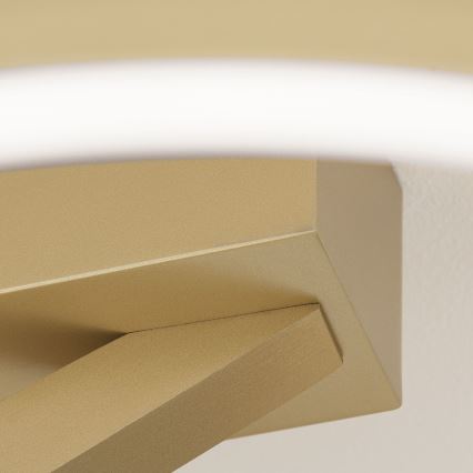 LED-loftlampe KOLK LED/40W/230V 2700/3000/4000K Ø 40 cm, guldfarvet