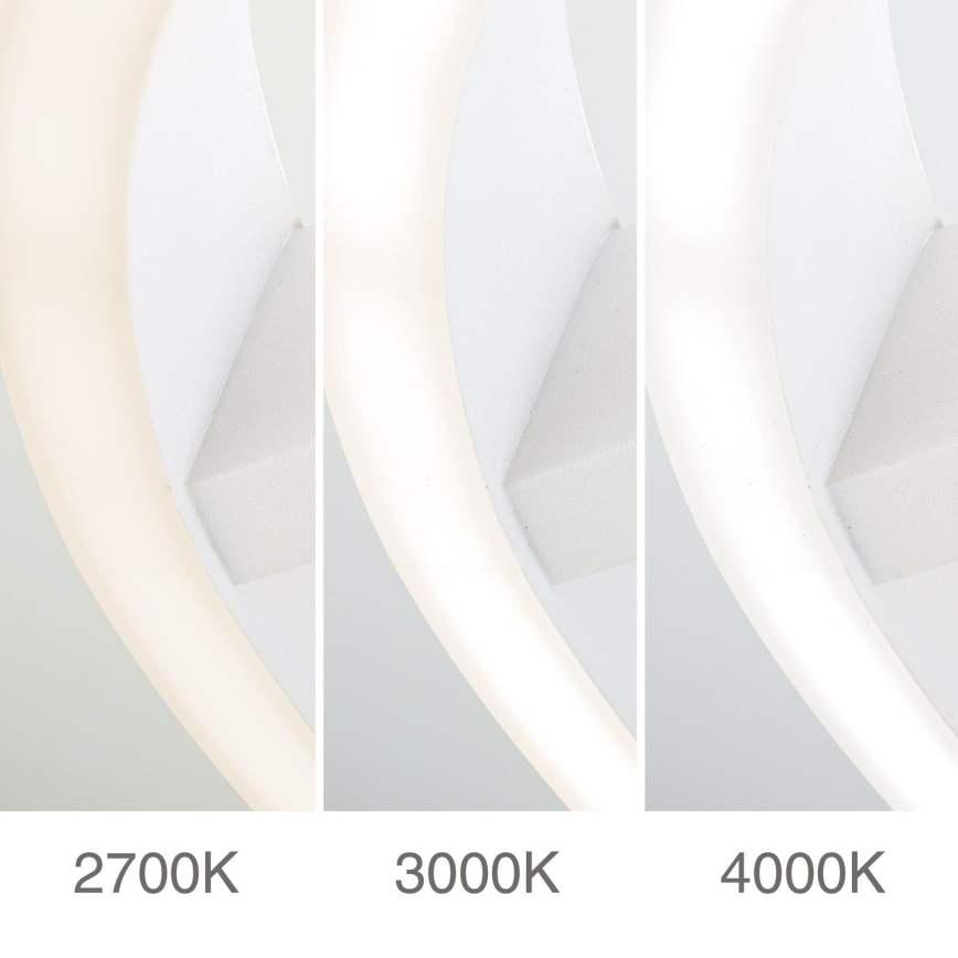 LED loftlampe KOLK LED/40W/230V 2700/3000/4000K Ø 40 cm hvid