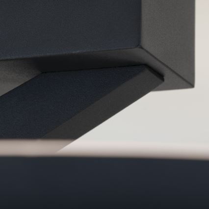 LED loftlampe KOLK LED/40W/230V 2700/3000/4000K Ø 40 cm sort