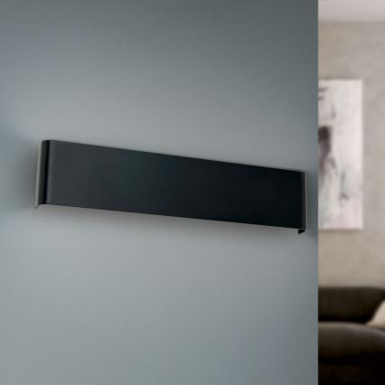 LED væglampe ACCENT LED/14W/230V, sort