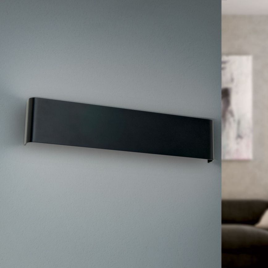 LED væglampe ACCENT LED/14W/230V, sort