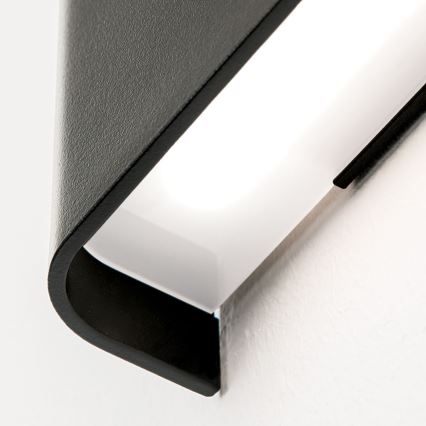 LED væglampe ACCENT LED/14W/230V, sort