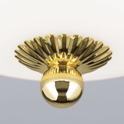 Loftlampe EMPIRA 2xE14/40W/230V diameter 26,5 cm guld