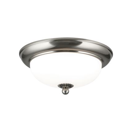 Loftlampe EMPIRA 2xE14/40W/230V Ø 26,5 cm mat krom
