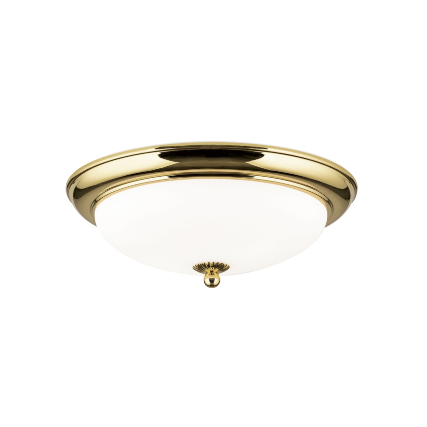 Loftlampe EMPIRA 2xE27/40W/230V Ø 35,5 cm guld