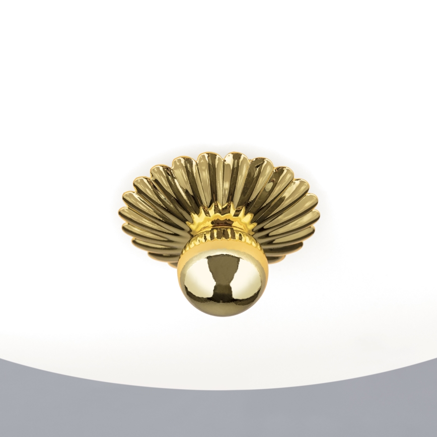 Loftlampe EMPIRA 2xE27/40W/230V Ø 35,5 cm guld