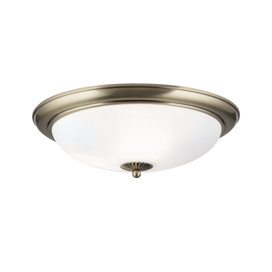 Loftlampe EMPIRA 3xE27/40W/230V Ø 48 cm bronze