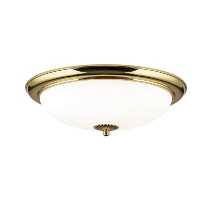 Loftlampe EMPIRA 3xE27/40W/230V Ø48 cm, guld