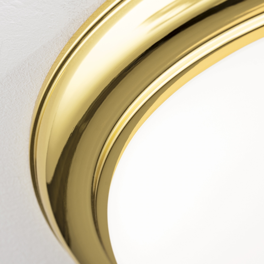 Loftlampe EMPIRA 3xE27/40W/230V Ø48 cm, guld