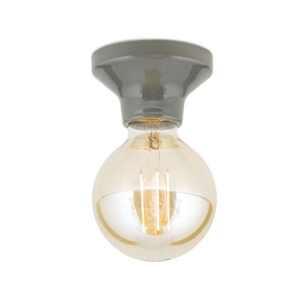 Loftlampe FROST 1xE27/60W/230V grå