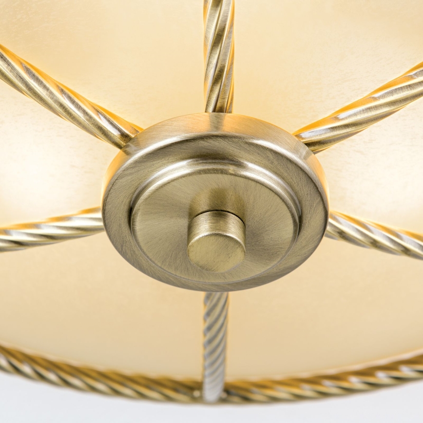 Loftlampe MAURO 3xE27/60W/230V, Ø 42 cm, bronze