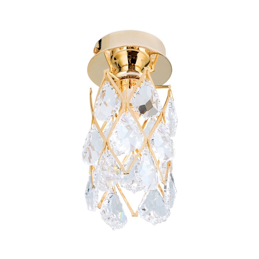 Loftlampe RITA 1xG9/40W/230V Ø 9 cm guld