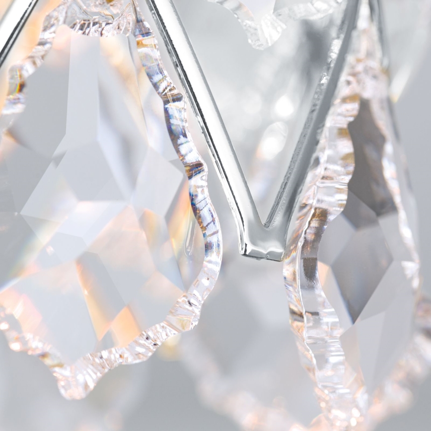 Loftlampe RITA 1xG9/40W/230V Ø 9 cm poleret krom