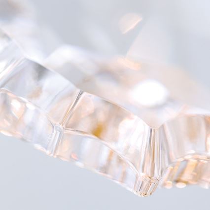 Loftlampe RITA 1xG9/40W/230V Ø 9 cm poleret krom