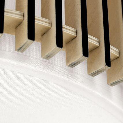 Loftlampe TARTA 3xE27/40W/230V Ø 40 cm beige