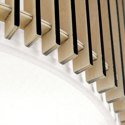 Loftlampe TARTA 3xE27/40W/230V diameter 50 cm beige