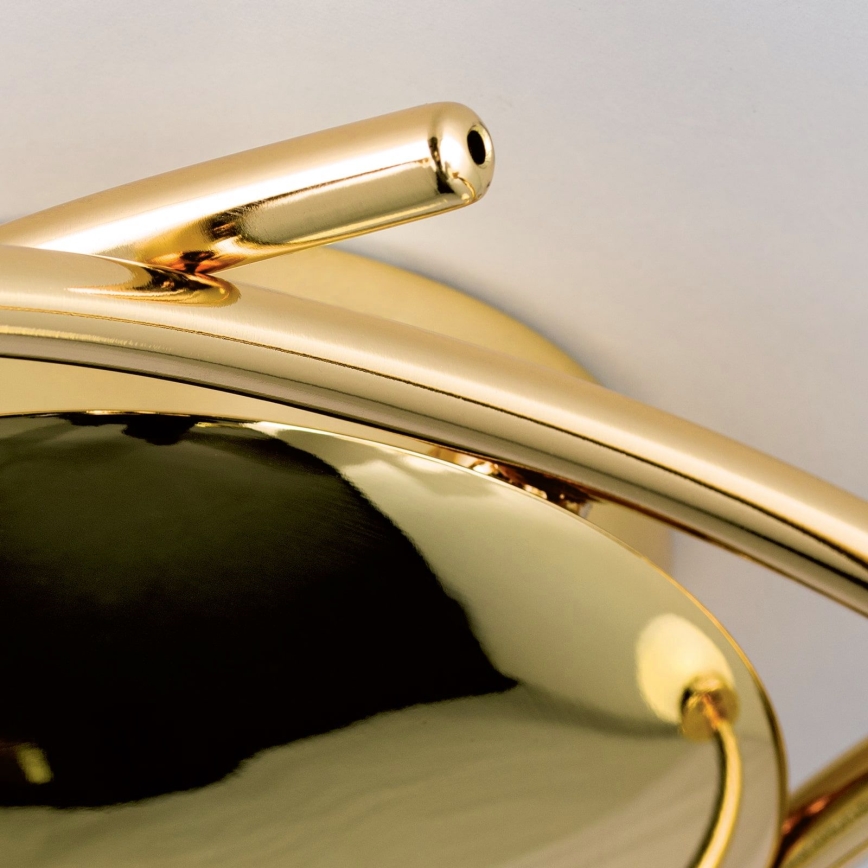 Overflademonteret lysekrone CARLA 5xG9/28W/230V, guld