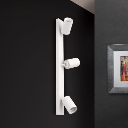 Spotlampe SEAN 3xGU10/13W/230V hvid