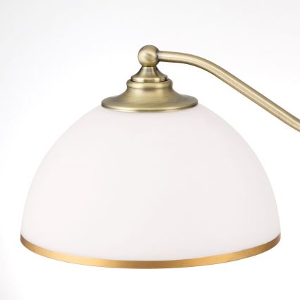 Pendel med kædeophæng OLD LAMP 3xE27/40W/230V diameter 65 cm hvid/messing
