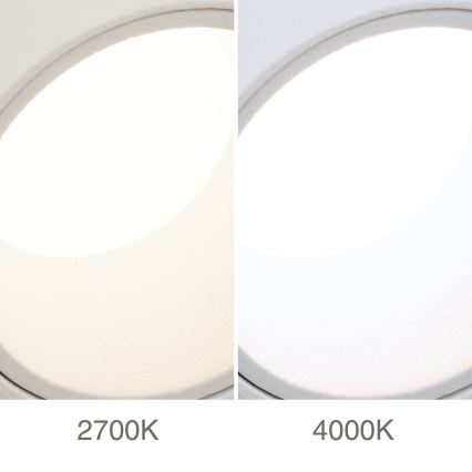 LED dæmpbar genopladelig berøringsbetjent vægspot LUXY LED/1W/5V 2200 mAh 2700/3000/4000K hvid